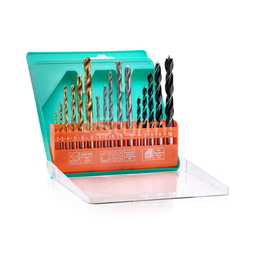 Набор сверл (металл/дерево/бетон, 16 шт) Sturm 1055-01-SS4 - Sturm