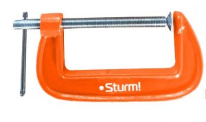 Струбцина G-образная (125 мм) Sturm 1078-01-125