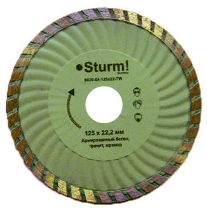 Алмазный диск Sturm ТурбоWave d=115 мм 9020-04-115x22-TW