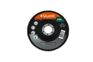 Круг зачистной лепестковый (125x22 №36) Sturm 9010-01-125-36